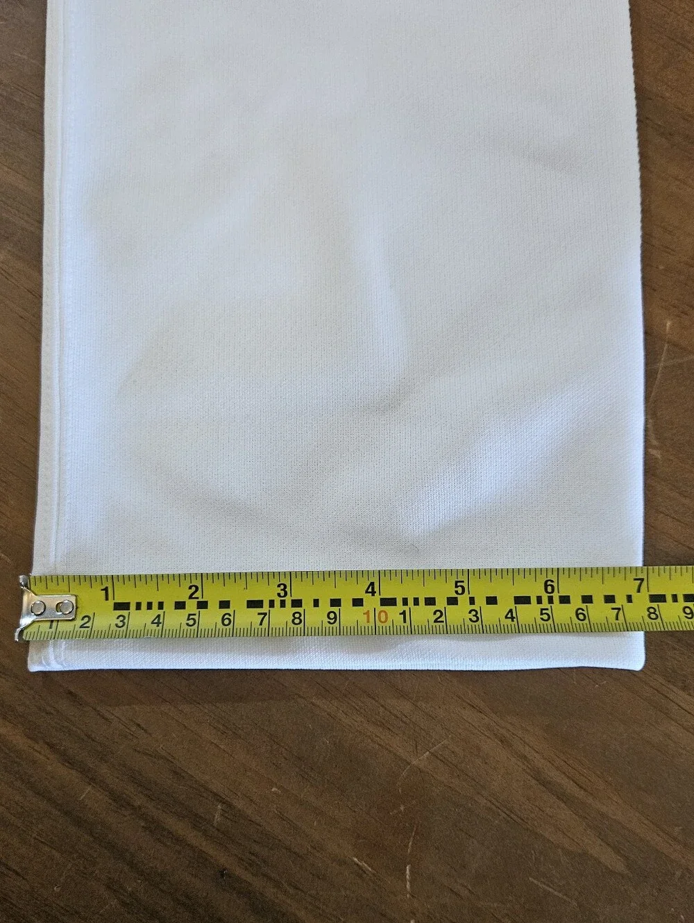 Majestic Youth Baseball Pants Straight Leg Open Cuff White Youth Large - Stains
